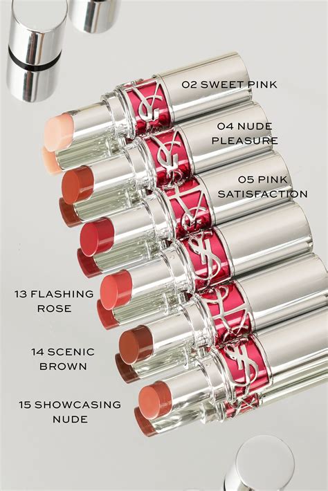 ysl lipstick gloss|ysl lipstick color.